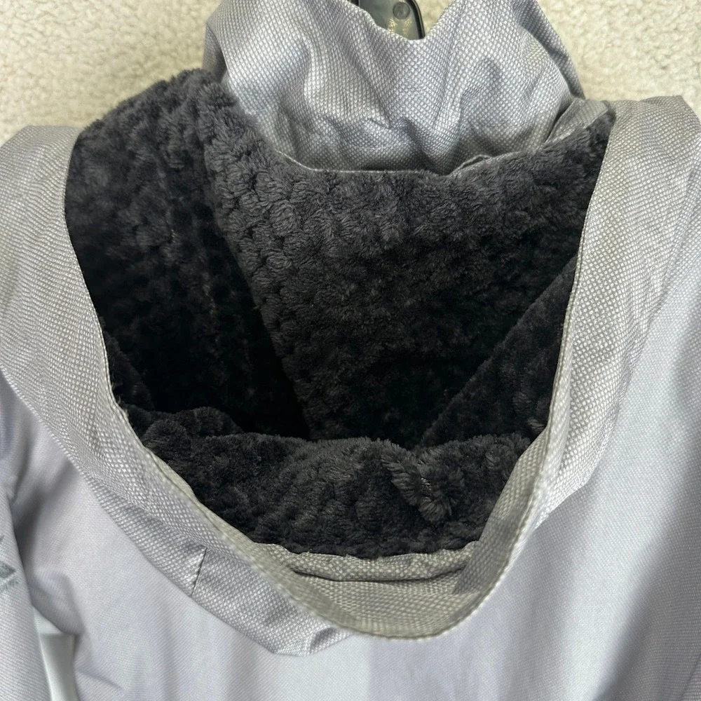 ZeroXposur Hooded Jacket Mens L Grey White Gorpcore Winter Techwear V92230